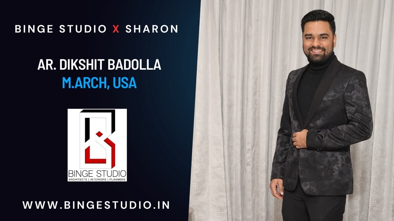 Binge Studio | Sharon Real Talk | Ar. Dikshit Badolla & Ar. Bhagyashree | Choice Of Experts